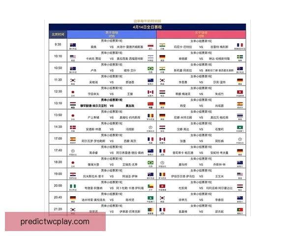 2026年世界杯完整赛程揭晓 各大赛事时间及比赛地点一览
